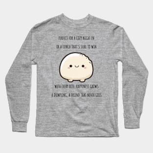 Cute Dumpling Kawaii Long Sleeve T-Shirt